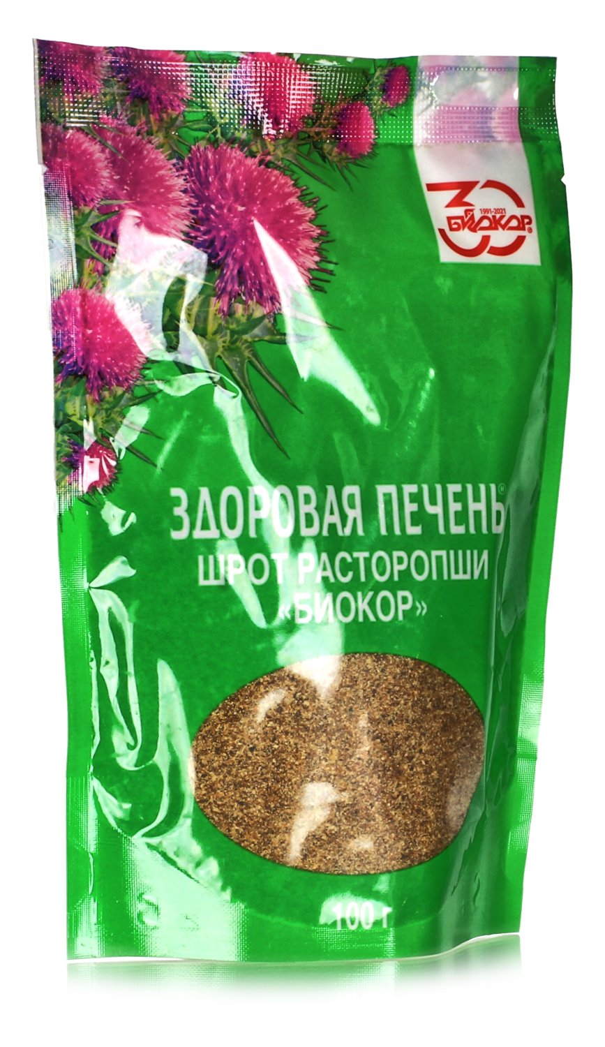 Для печени Шрот Расторопши жмых 100 г