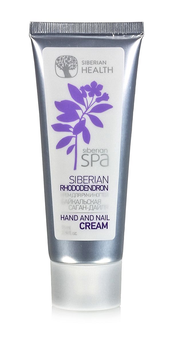 Siberian SPA Collection. Крем для рук и ногтей. Байкальская саган-дайля 75мл.