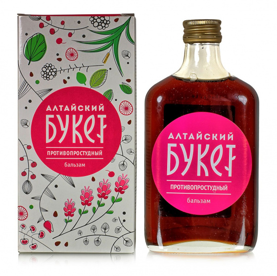 Бальзам "Противопростудный" 250мл. Алтайский букет