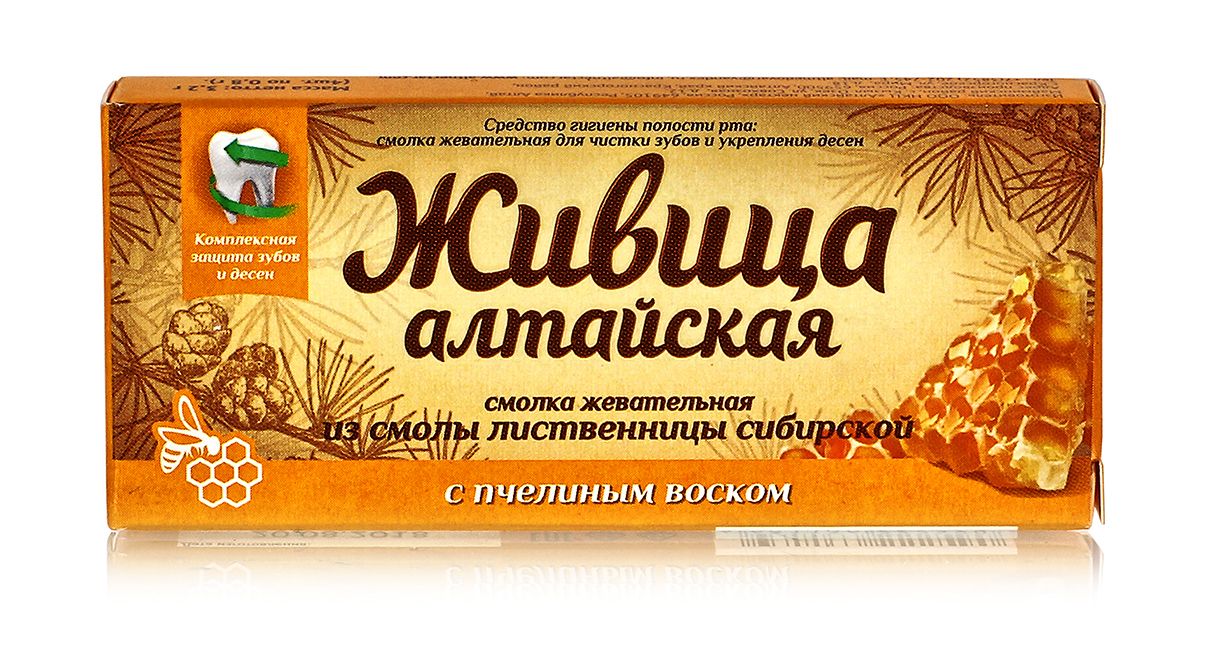 Жвачка. Живица Алтайская с пчелиным воском и облепихой №4*0,8гр. купить в  Москве в одном из наших магазинов или с бесплатной доставкой по Москве в  интернет-магазине по низкой цене. Рецепты, применение, отзывы.