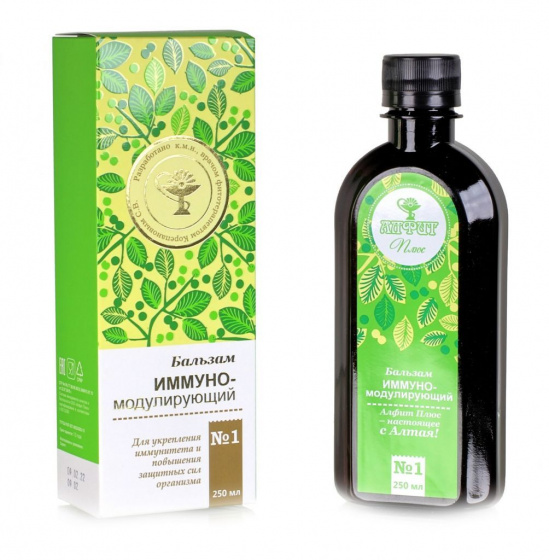 Бальзам иммуномодулирующий Алфит Плюс-01, 250 мл