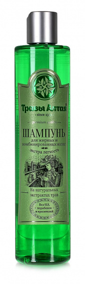 Шампунь "Для жирных и комбинированных волос" 350мл. Травы Алтая