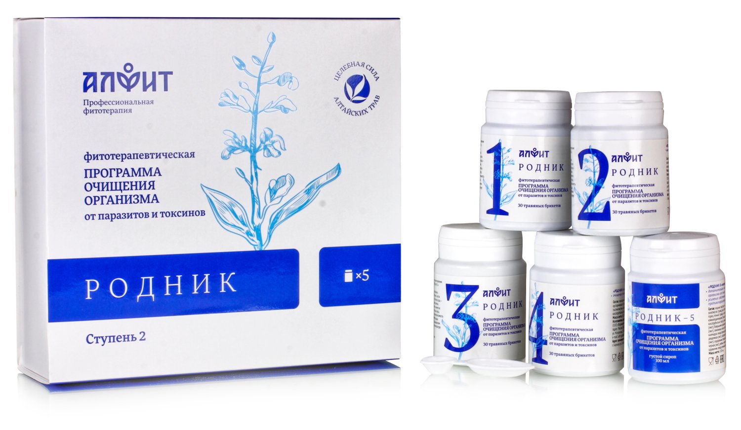 Противопаразитарный фитокомплекс "Родник (ступень II)".