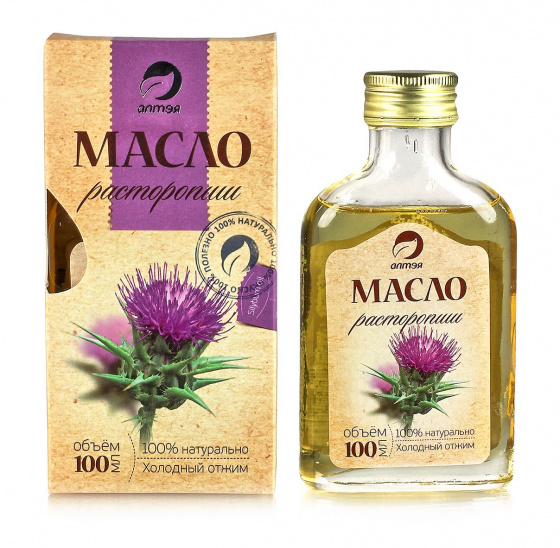 Масло расторопши 100мл.