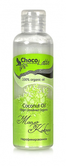 Масло кокоса, нерафинированное. Органик, 100 мл Аромаджик