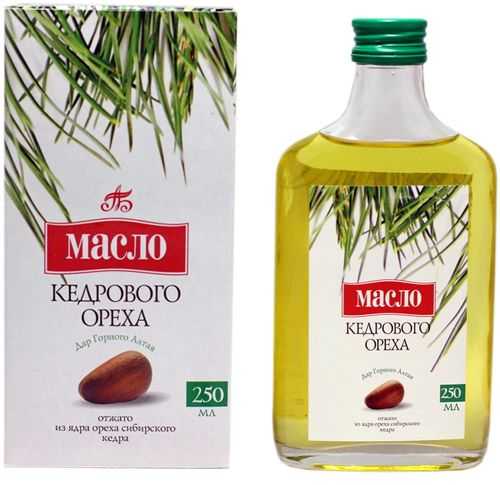 Масло кедрового ореха 250мл. Алтайский букет