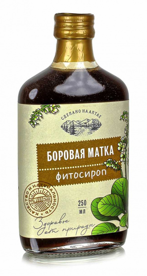 Фито Сироп Боровая матка, 250мл.