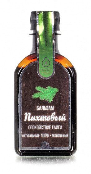 Экстракт хвойный натуральный "Пихтовый "Спокойствие Тайги" 200мл.