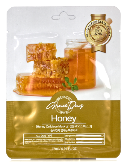 Маска тканевая для лица с медом  27 г