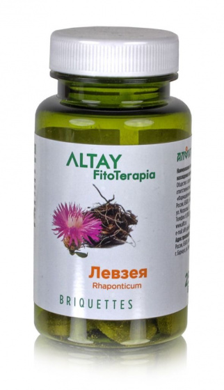 Левзея 50г (25 брикетов по 2г).