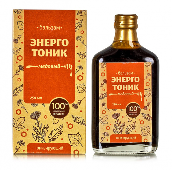 Медовый бальзам "Энерготоник" тонизирующий