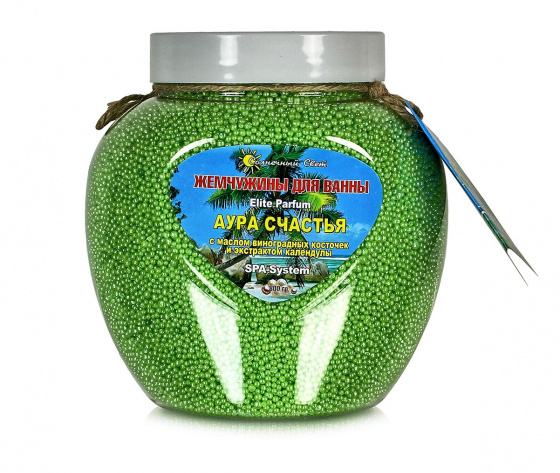 Жемчужины для ванны. Аура счастья. 800гр