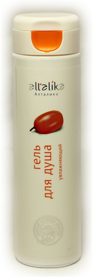 Гель для душа "Алталика". Серия на облепихе