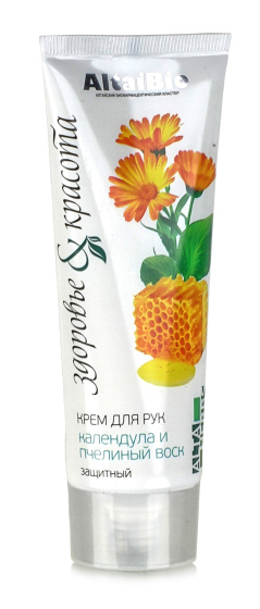 Крем для рук защитный (календула и пчелиный воск), 75 мл