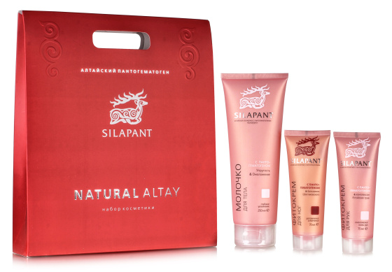 Силапант набор для тела Молочко для тела + фитокрем для рук + фитокрем для ног