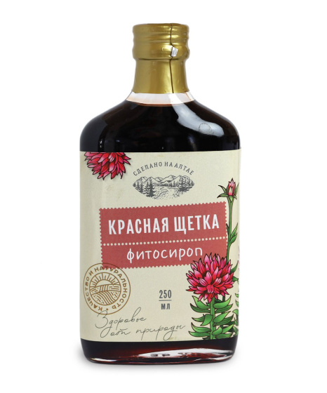 Фито Сироп "Красная щетка" 250мл.
