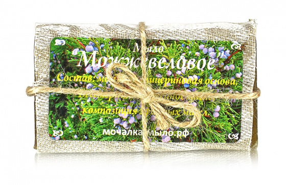 Мыло "Можжевеловое".