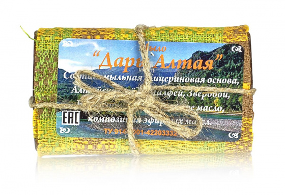 Мыло "Дары Алтая".