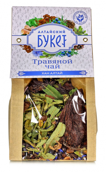 Травяной чай "Хан Алтай" 90гр. Алтайский букет