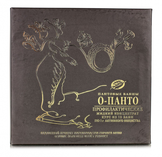 Пантовые ванны "О-Панто" профилактические (жидкий концентрат) 10*1гр. Пантопроект