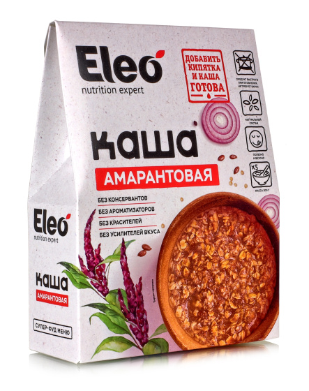 Каша амарантовая 200 гр 5 порций