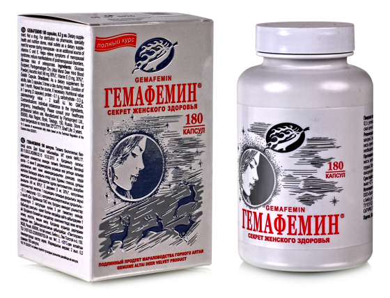 Гемафемин витамины для женщин 180 капс / полный курс для женщин / при ...