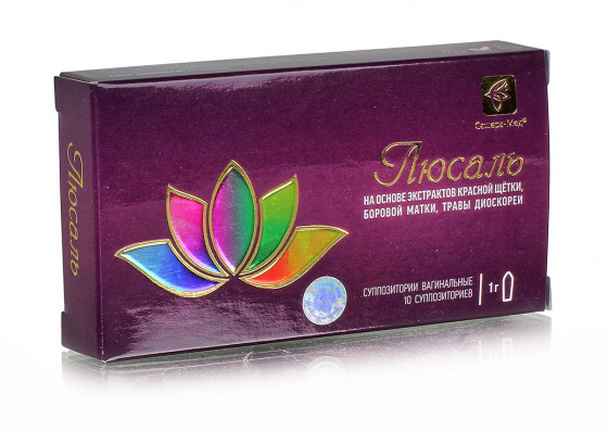 Люсаль Свечи гинекологические для женщин для мочеполовой системы 10 шт