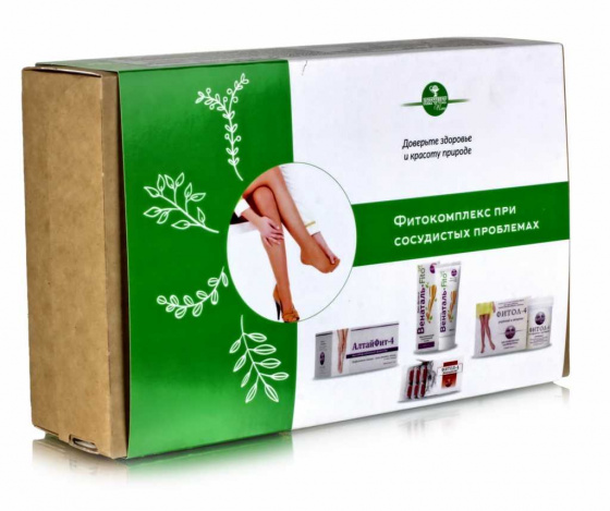 Фитокомплекс при варикозе, тромбофлебите, сосудистых проблемах.