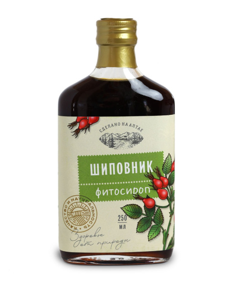 Фито Сироп "Шиповник" 250мл.