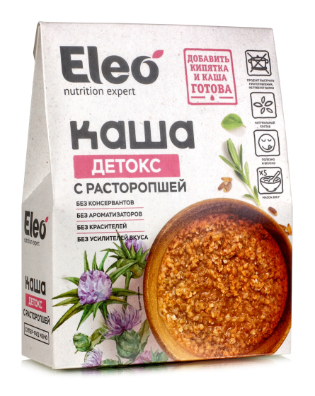 Детокс Каша с расторопшей 200гр 5 порций