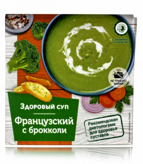 Суп быстрого приготовления "Французский" с брокколи 30г.