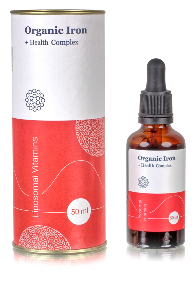 Липосомальное Железо от анемии, 50 мл для поднятия ферритина, гемоглобина