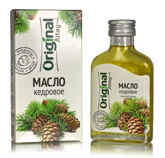 Масло Кедрового Ореха ( 100мл ) Алтайское холодного отжима Original Altay