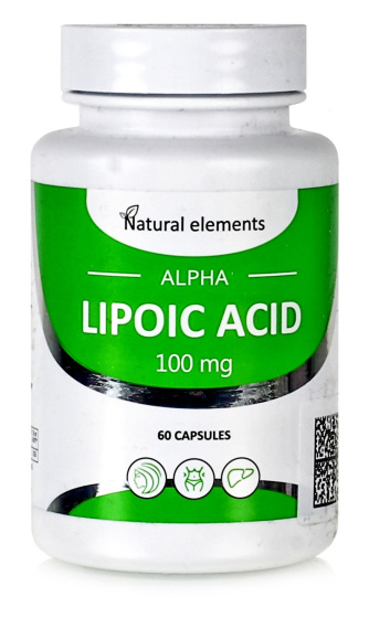 Альфа - липоевая кислота, 60 капс 