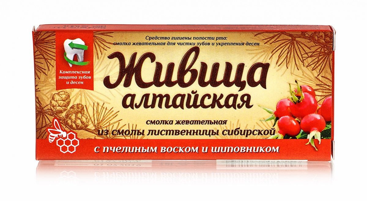 Жвачка. Живица Алтайская с пчелиным воском и шиповником №4*0,8гр. купить в  Москве в одном из наших магазинов или с бесплатной доставкой по Москве в  интернет-магазине по низкой цене. Рецепты, применение, отзывы.