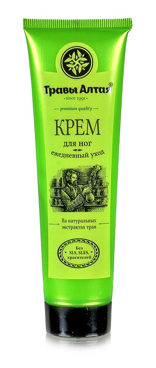 Крем для ног "Ежедневный уход" 100мл. Травы Алтая