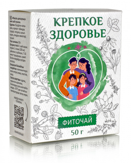 Фиточай "КРЕПКОЕ ЗДОРОВЬЕ" 50гр.