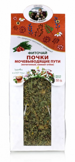 Сбор "Для почек и мочевыводящих путей", 150 гр.