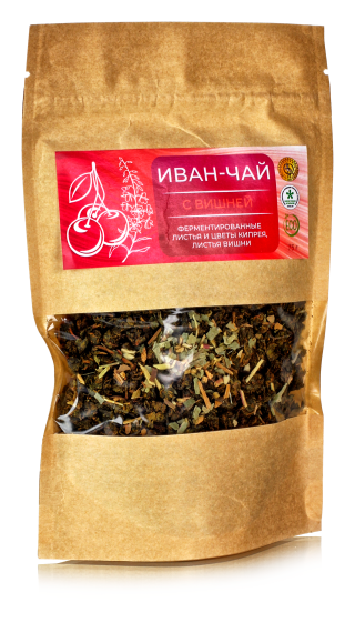 Иван-чай с Листом вишни, ферментированный 75гр