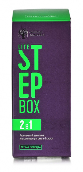 Венотоник от варикоза вен на ногах от отеков рутин, диосмин, омега 3 для вен и сосудов Набор Степ Бокс