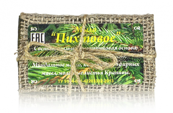 Мыло "Пихтовое".