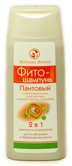 Фито-шампунь "Пантовый" (2в1) 250мл.