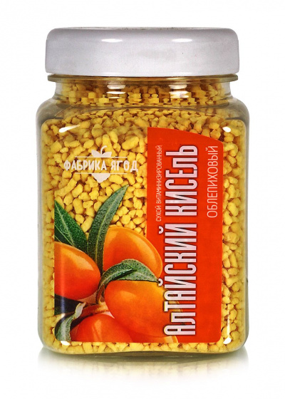 Алтайский кисель быстрого приготовления Облепиховый, 250 гр.